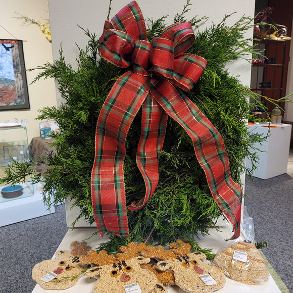 Cedar wreaths for the Holiday