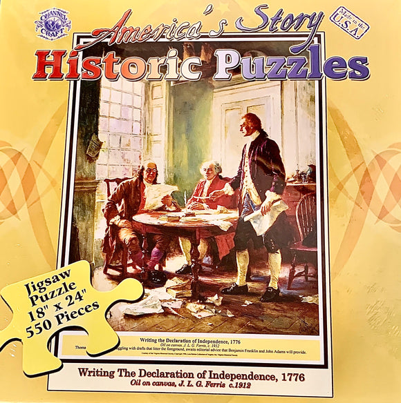 Writing The Declaration of Independence Jigsaw Puzzle