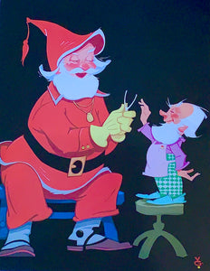 "Santa's Christmas Wish" Christmas Card 2018