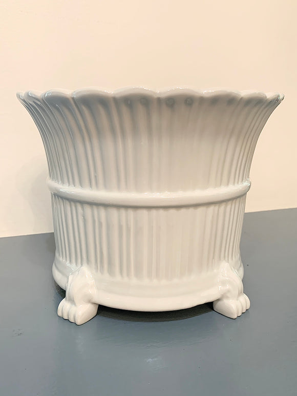 White Porcelain Planter